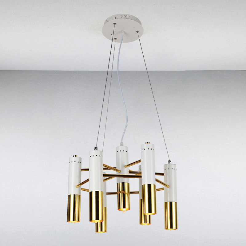 Люстра Light House LS-13109-7 WH+GD Белый