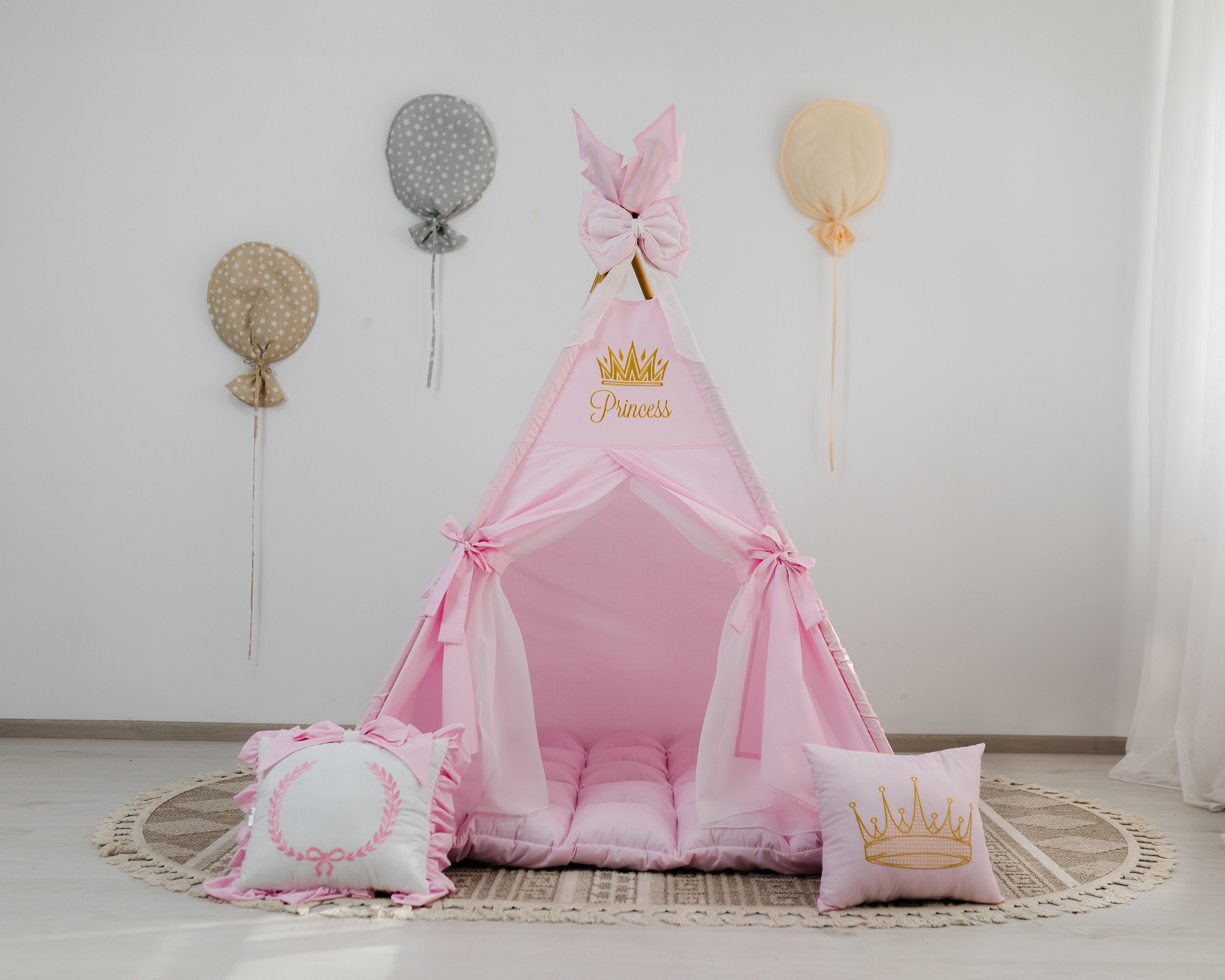 Вігвам для дівчинки Принцеса Рожевий (0000273) - фото 3 Вігвам для дівчинки Принцеса Рожевий (0000273) - фото 3