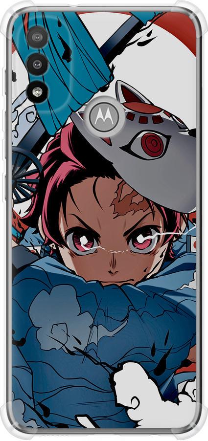 Чехол на Motorola E20 Танджиро Камадо (5574sp-2509-42517)
