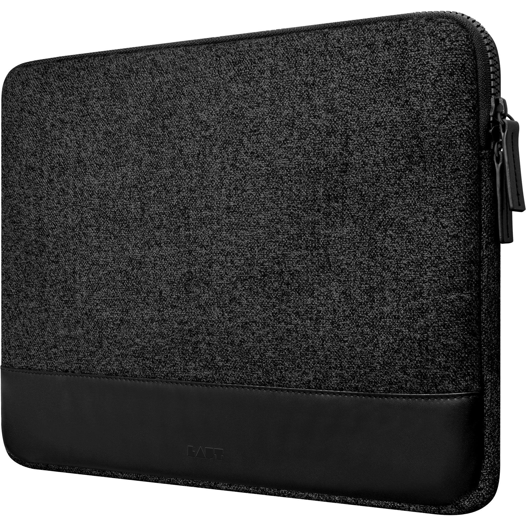 Чехол-папка LAUT Prestige Leather Sleeve for Macbook Pro/Air 13, Black (L_MB13_IN_BK)