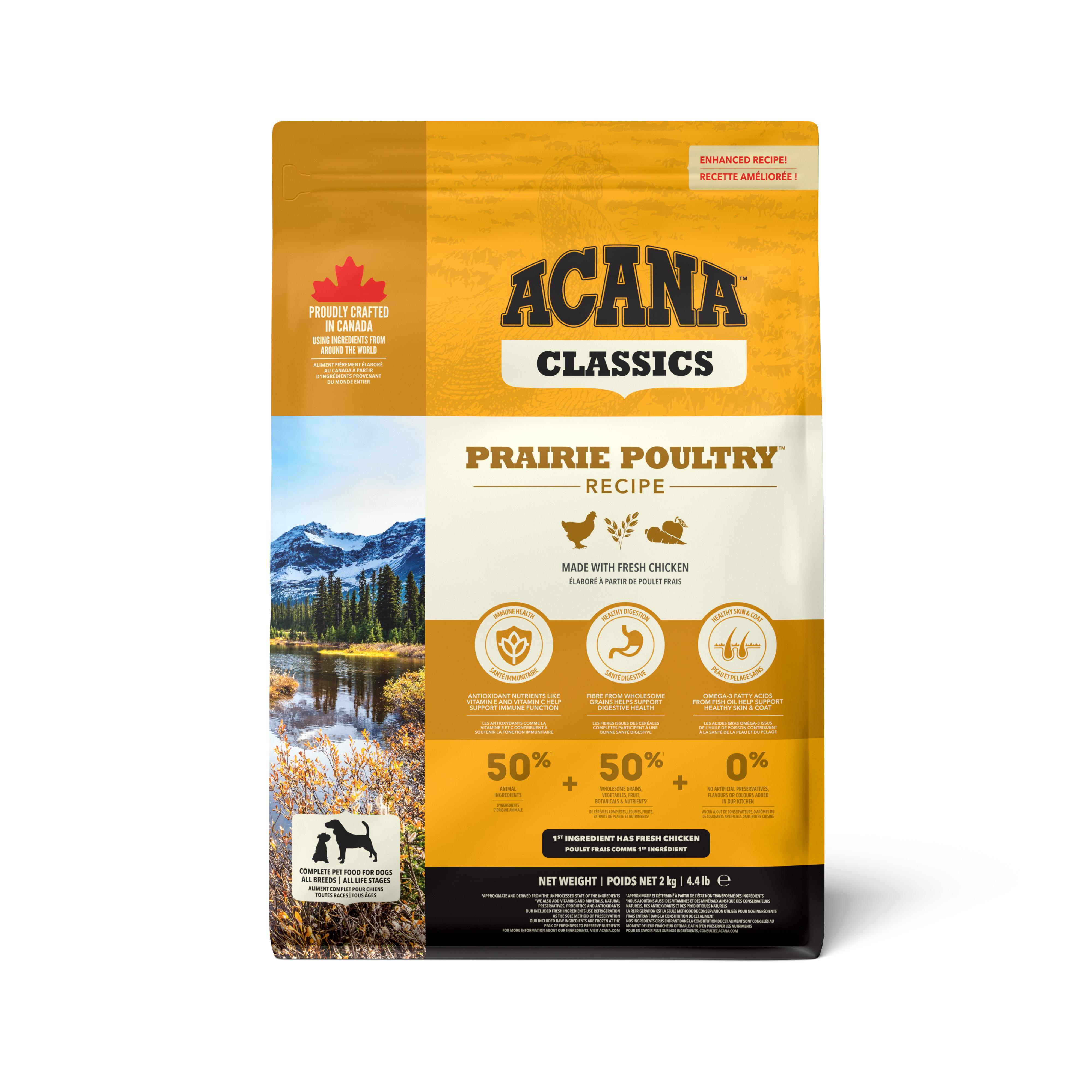 Корм сухой для собак Acana Classics Prairie Poultry 2 кг (24389637)