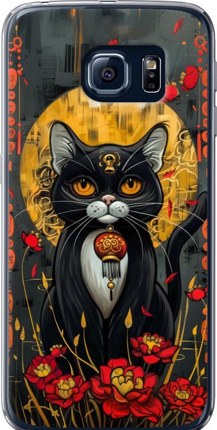 Чехол на Samsung Galaxy S6 G920 China Cat (6134t-80-42517)