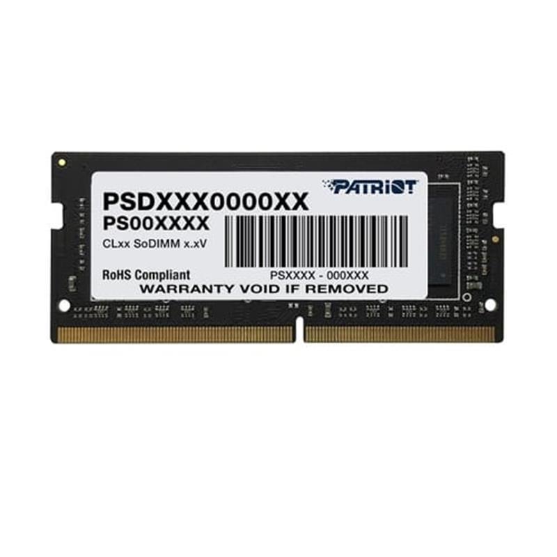 Оперативная память Patriot Signature Line DDR4 SO-DIMM 8GB/2400 (PSD48G240081S) - фото 2
