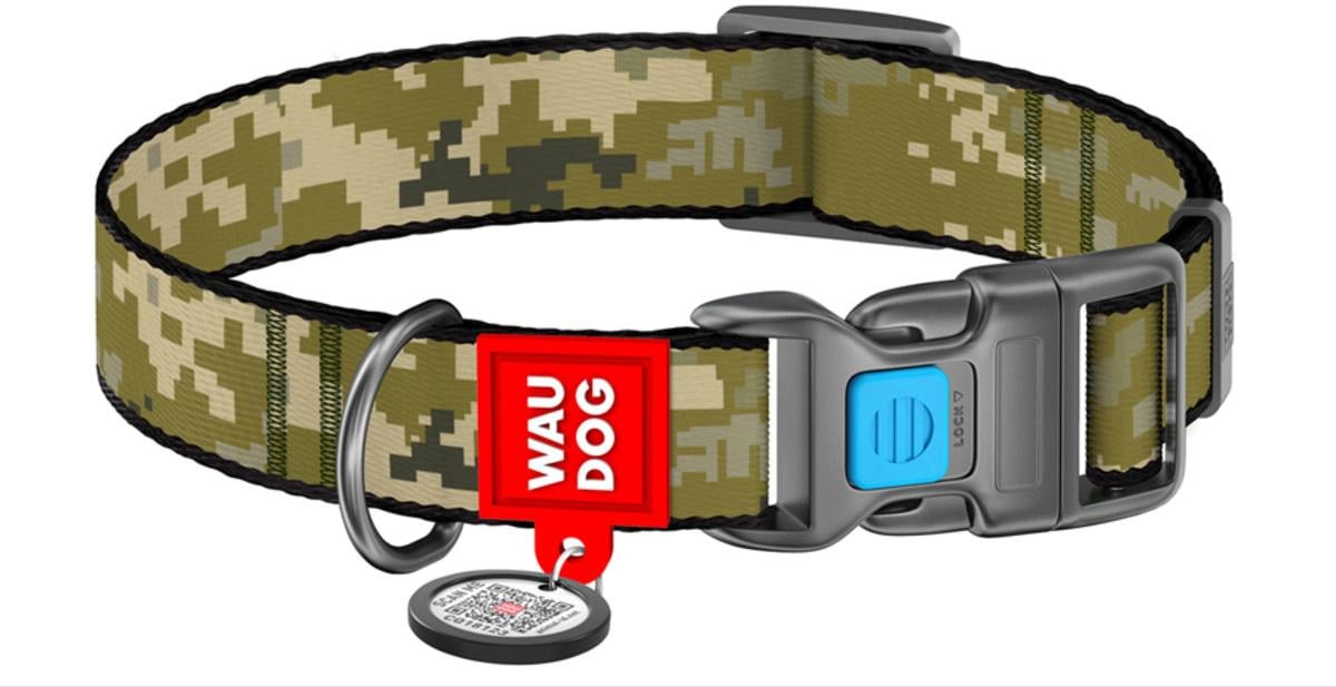 Нашийник для собак нейлоновий 15 мм 27-39 см