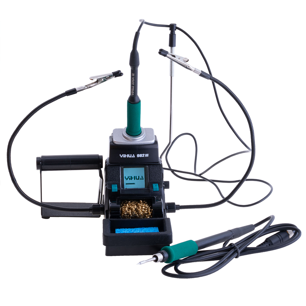 Паяльна станція YIHUA 982 III з жалом C210 40Вт 200-450°C 220V (2570145594)