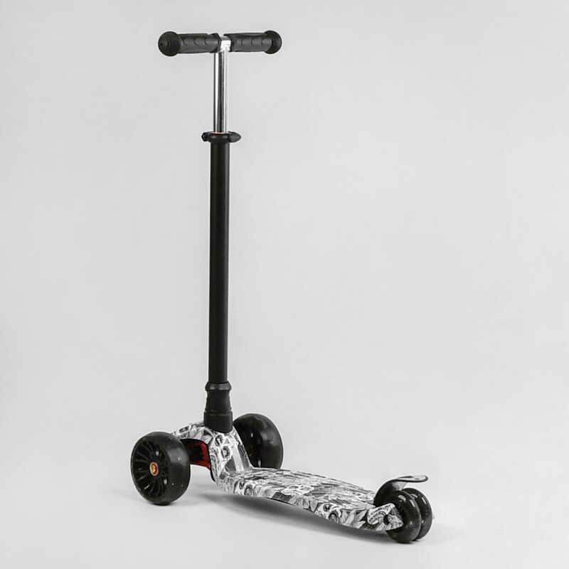 Самокат трехколесный Best Scooter MAXI S-12208 колеса PU со светом