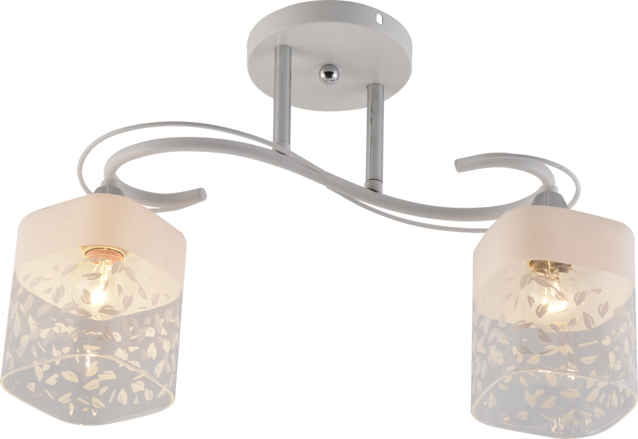 Люстра Siriusна 2 плафони Білий (191520B/2)