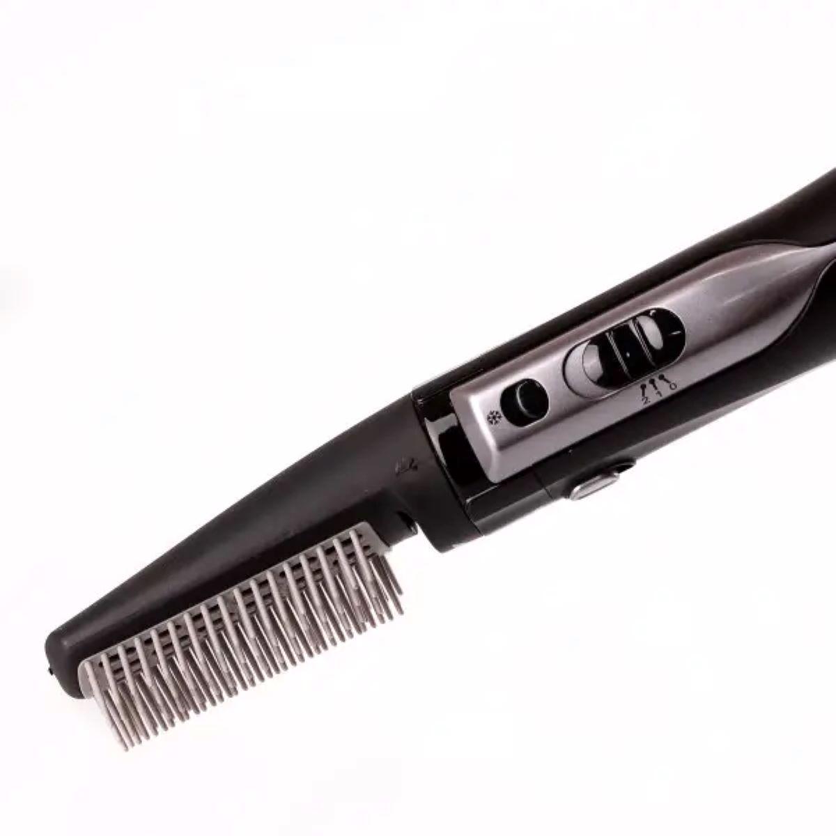 Фен стайлер для волос Sokany JE204SL 2в1 1000 Вт Серебреный (3735) - фото 15