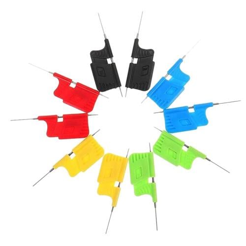 Кліпса тестова SDK08 під Dupont затиск 0,13 мм для PCB SMD IC 10 шт. (534881) Кліпса тестова SDK08 під Dupont затиск 0,13 мм для PCB SMD IC 10 шт. (534881)