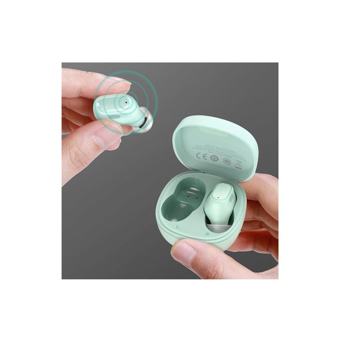 Навушники BASEUS Encok True Wireless Earphones WM01 Green - фото 6 Навушники BASEUS Encok True Wireless Earphones WM01 Green - фото 6
