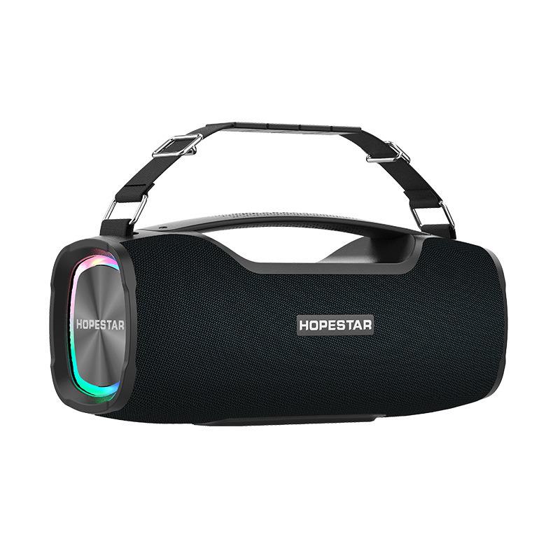 Портативная колонка Hopestar A6X 55 Вт беспроводная влагозащищенная микрофон/micro SD Черный