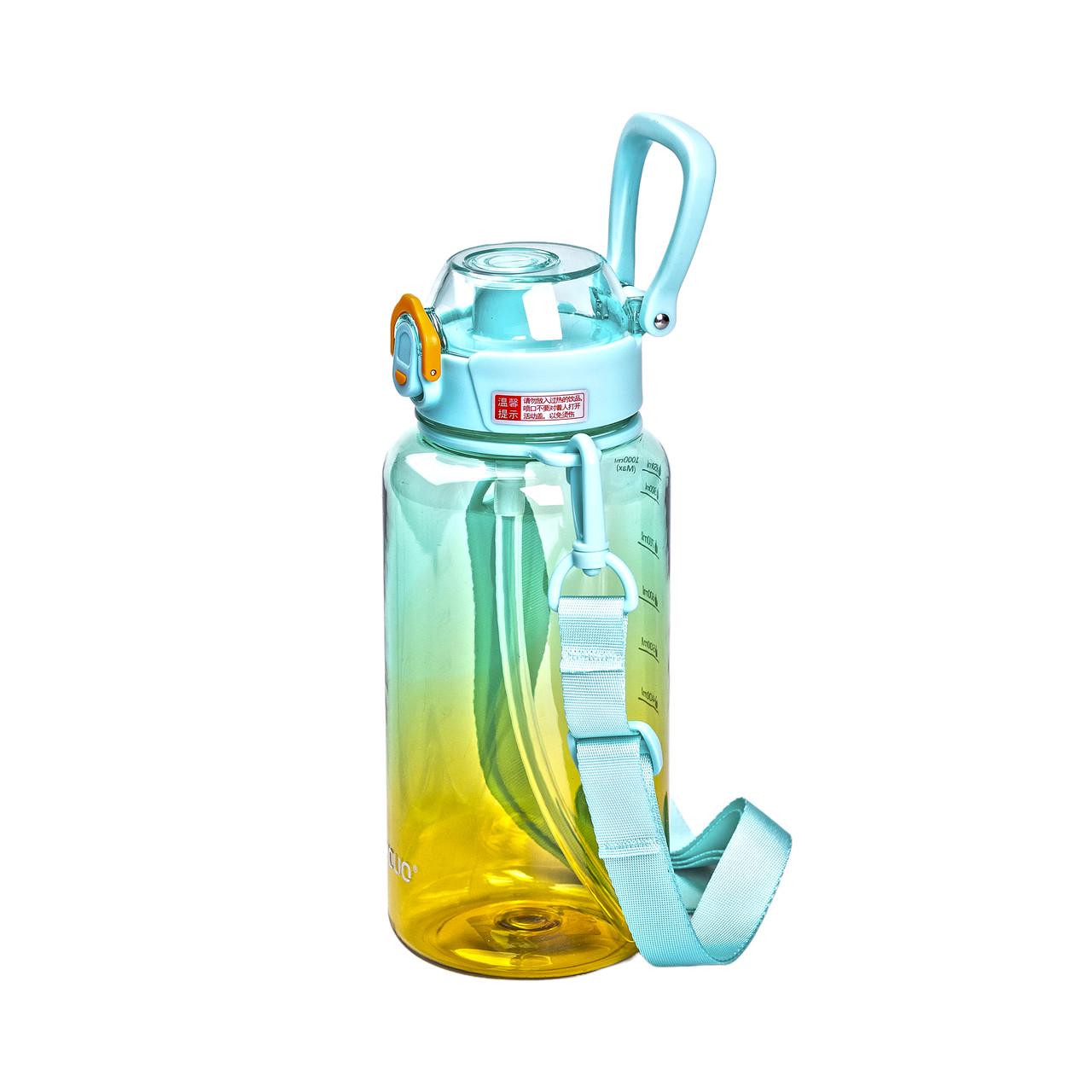 Пляшка для води з мундштуком 1 л М'ятний (5498) - фото 3 Пляшка для води з мундштуком 1 л М'ятний (5498) - фото 3