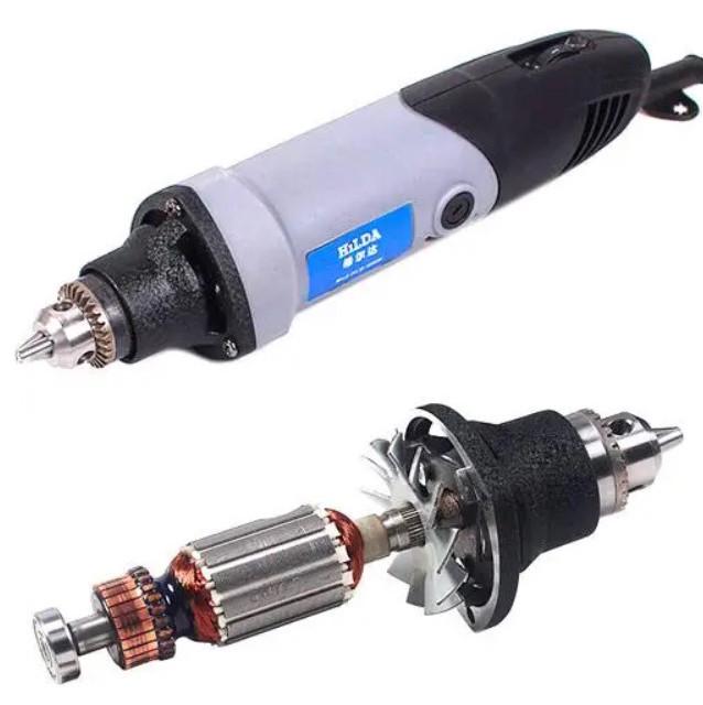 Дриль з комплектом насадок HILDA JD3321C 400 Вт 220В (020882) - фото 3 Дриль з комплектом насадок HILDA JD3321C 400 Вт 220В (020882) - фото 3