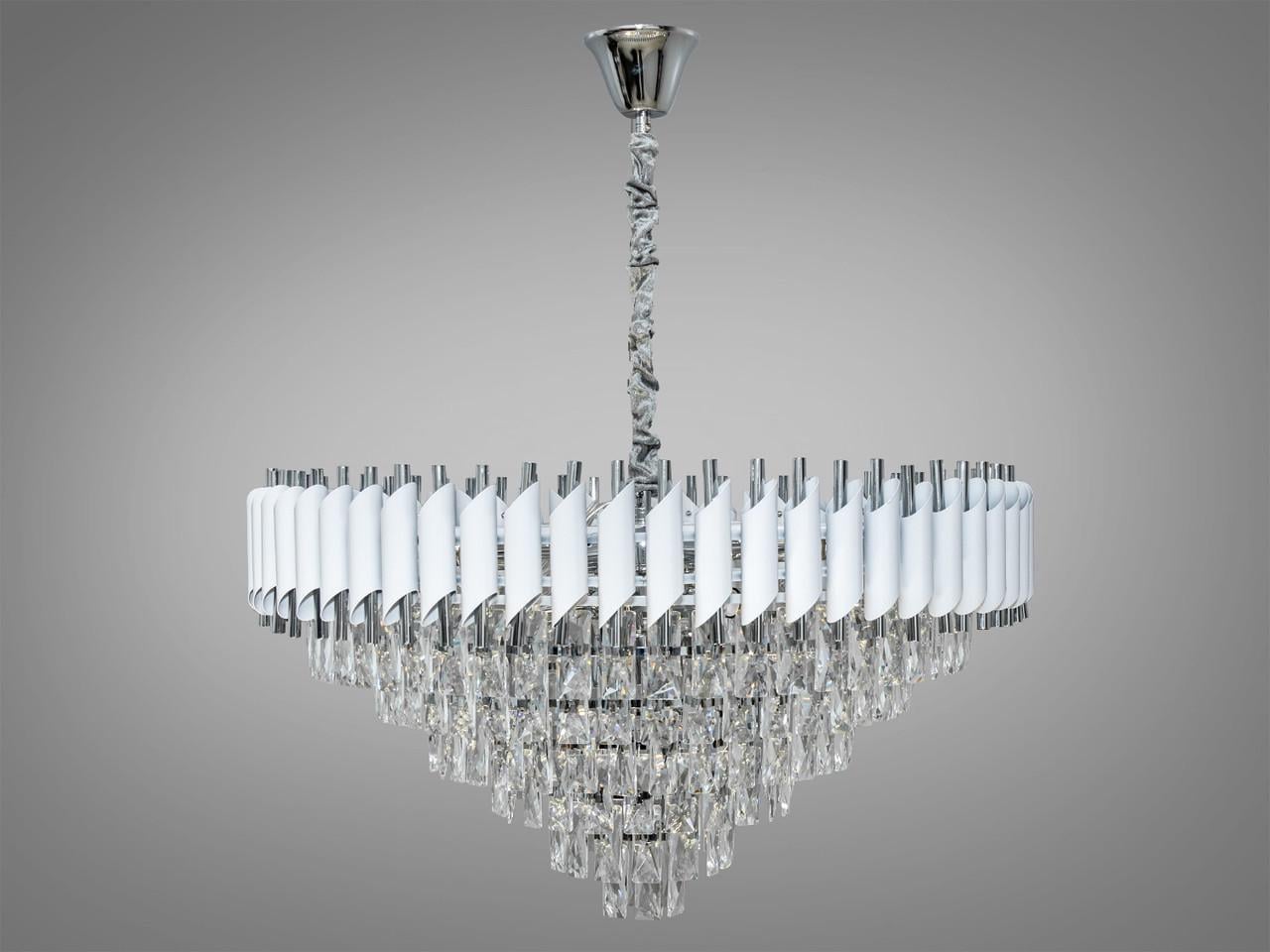 Люстра хрустальная 9001-800WH+CH (2437596090)