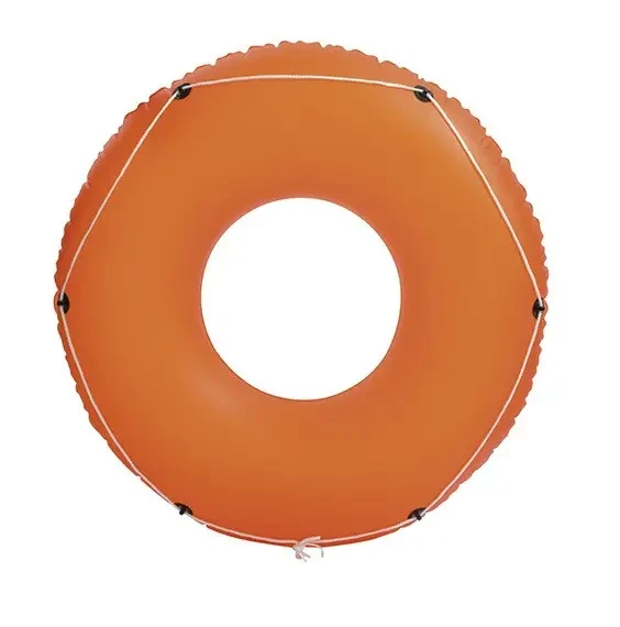 Круг надувной с веревкой Bestway Порыв летнего ветра 119 см 12+ Красный (36120)