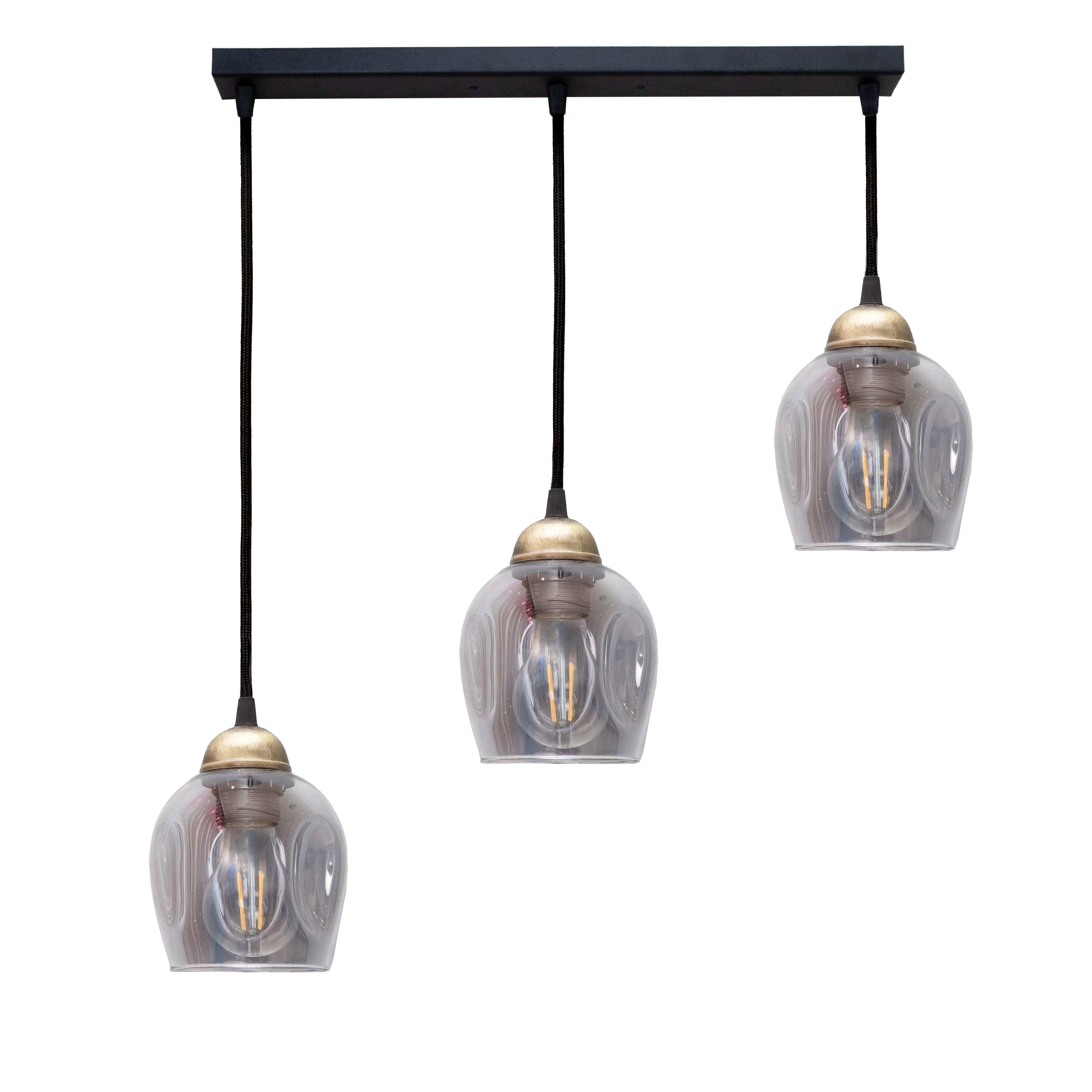 Світильник підвісний MSK ELECTRIC Enigma PL 2024-3 BK на планці під три лампи Е27 - фото 3 Світильник підвісний MSK ELECTRIC Enigma PL 2024-3 BK на планці під три лампи Е27 - фото 3