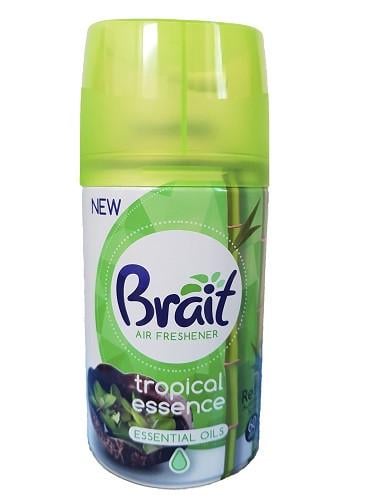 Освежитель воздуха Brait Tropical Essence автоматический сменный баллон 250 мл