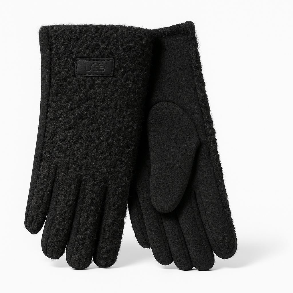 Перчатки сенсорные женские теплые One size Черный (456900)