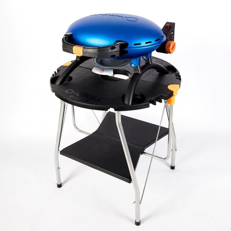 Гриль газовий переносний O-GRILL 500T Blue газовий переносний - фото 4