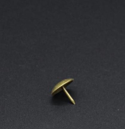 Гвоздь декоративный мебельный 11х11 мм 1 шт. Бронзовый (64505642)