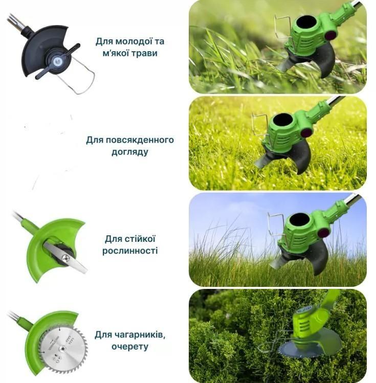 Триммер аккумуляторный Krafftec AZ-144 (24453520) - фото 10