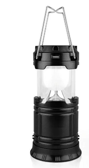 Фонарь кемпинговый на солнечной батарее МН-5800Т Черный (1712467865)