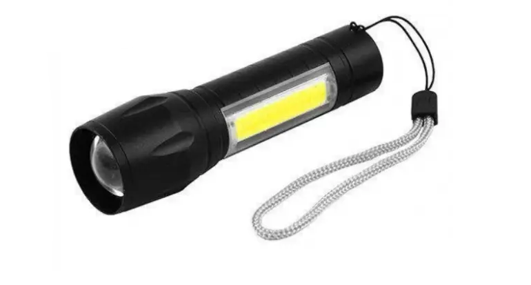 Фонарик светодиодный Bailong COB USB BL-511 BL-515 BL-513 в пластиковом чехле