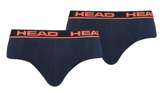 Труси-сліпи Head Boxer Brief 2P L Помаранчевий/Синій (100001753-003 L) - фото 1