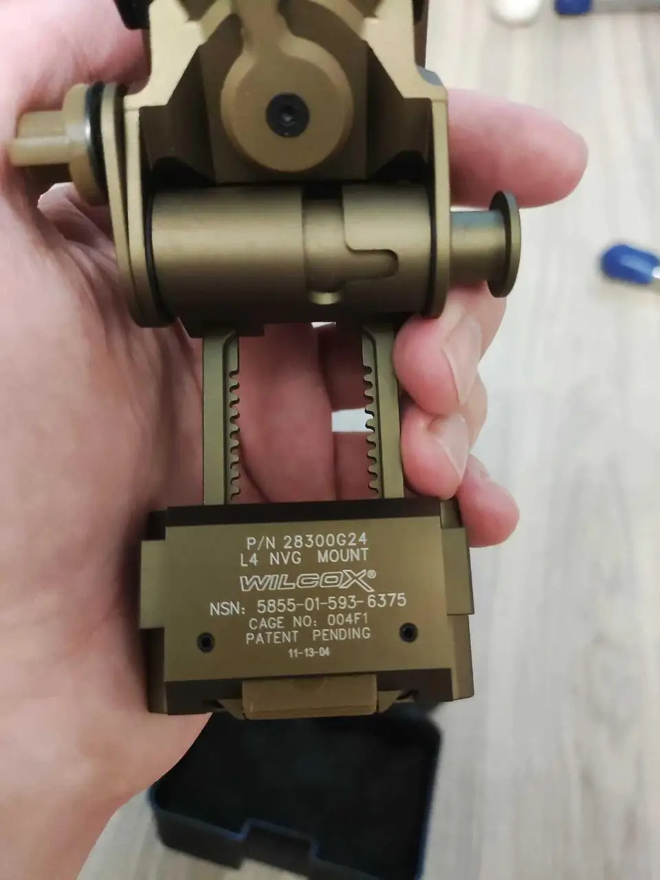 Адаптер Wilcox L4G24 для крепления монокуляра на шлем Золотистый - фото 5 Адаптер Wilcox L4G24 для крепления монокуляра на шлем Золотистый - фото 5
