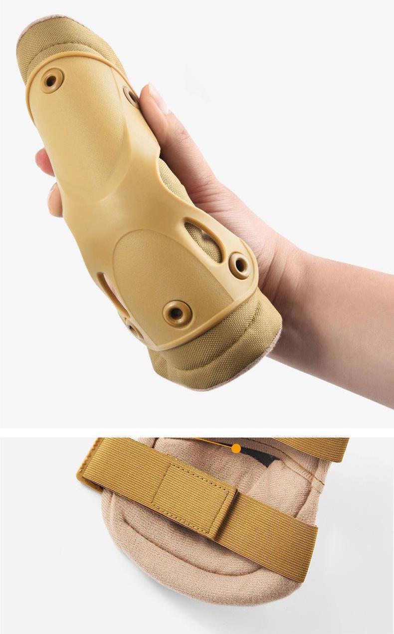 Комплект наколінники та налокітники захисні Койот (protective-pads-set-coyot) - фото 3