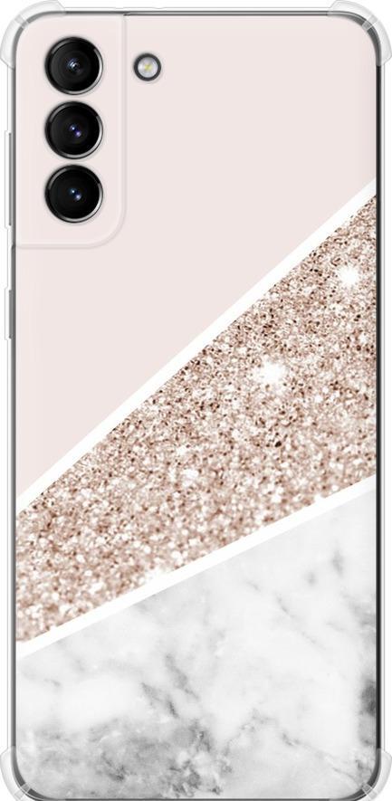 Чехол на Samsung Galaxy S21 Plus Пастельный мрамор (4342sp-2115-42517)