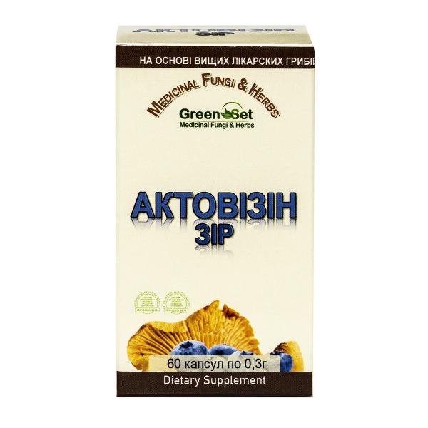 Комплекс для профилактики зрения GreenSet Актовизин Зрение 60 капс (000026877)