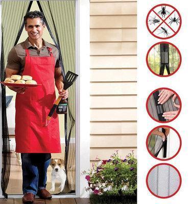 Антимоскітна сітка на магнітах 190х100 см (28524326) - фото 2 Антимоскітна сітка на магнітах 190х100 см (28524326) - фото 2