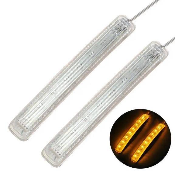 Повторювачі поворотів універсальні гнучкі на дзеркала 8 світлодіодів (1850461333) - фото 2 Повторювачі поворотів універсальні гнучкі на дзеркала 8 світлодіодів (1850461333) - фото 2