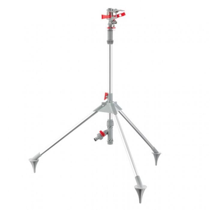 Дождеватель Intertool GE-0068 пульсирующий с полной/частичной зоной полива на треноге
