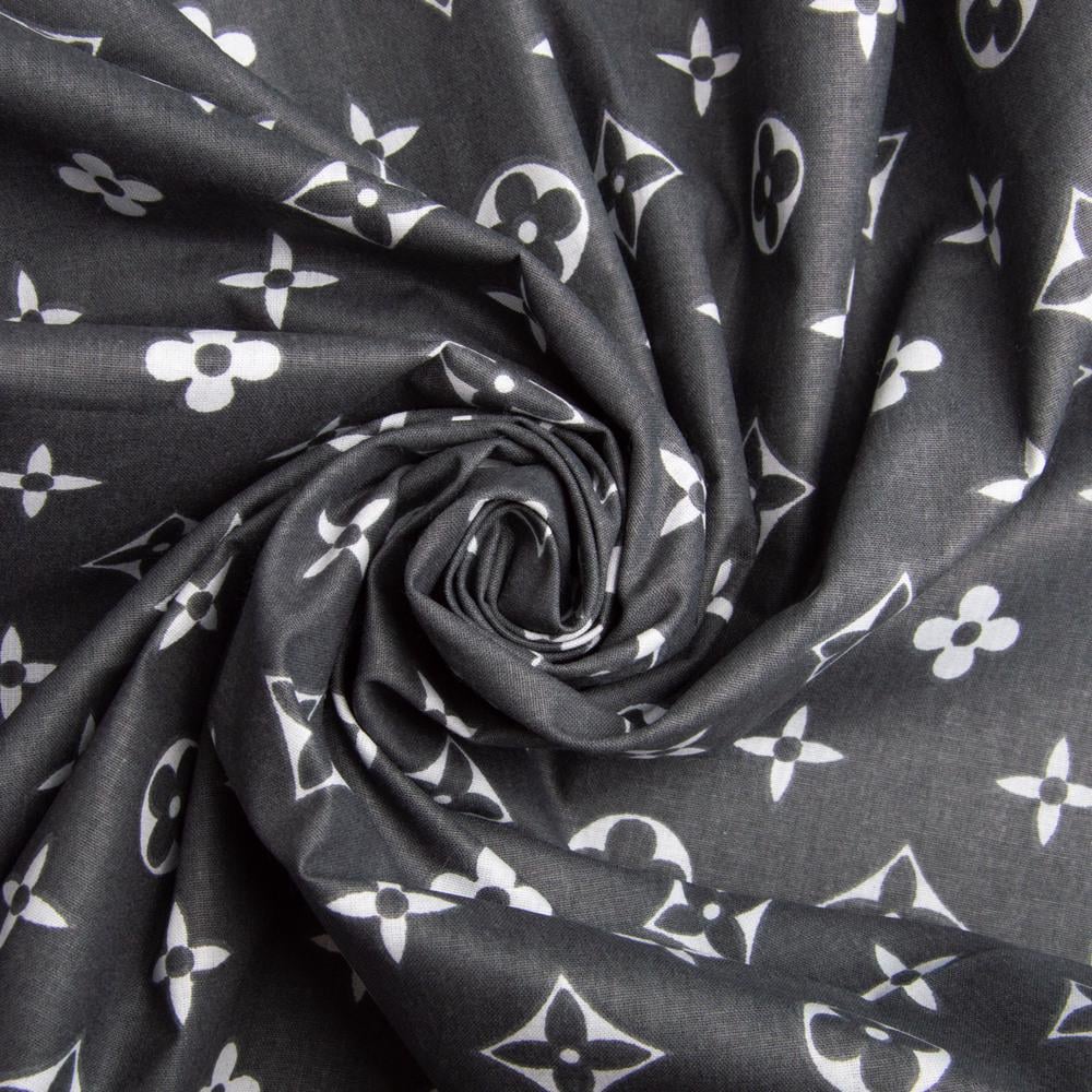Тканина бязь ранфорс для постільної білизни LV 2,4 м Чорний (24972)
