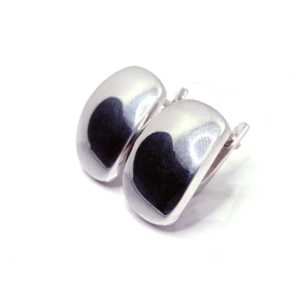 Серьги серебряные Родос 925° 6,50 г родий (2954г)