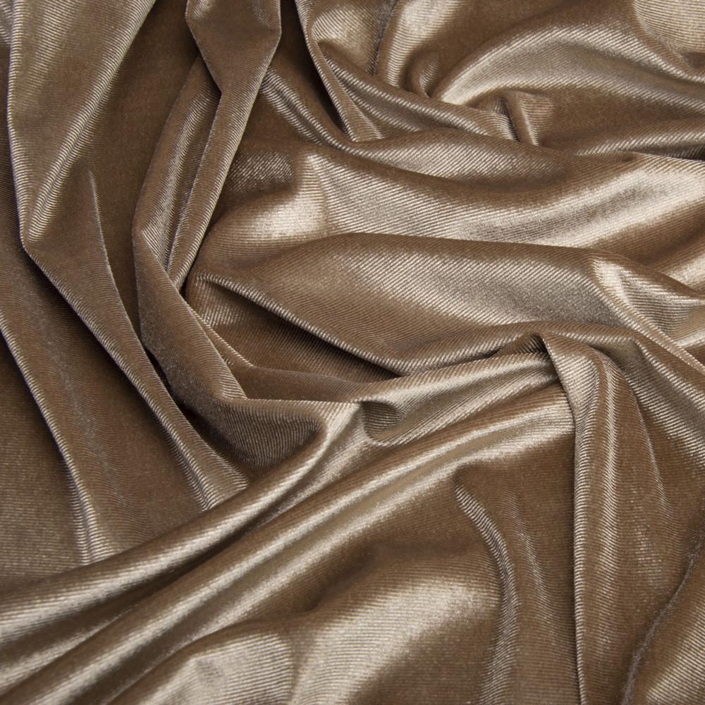 Ткань велюр однотонный олива