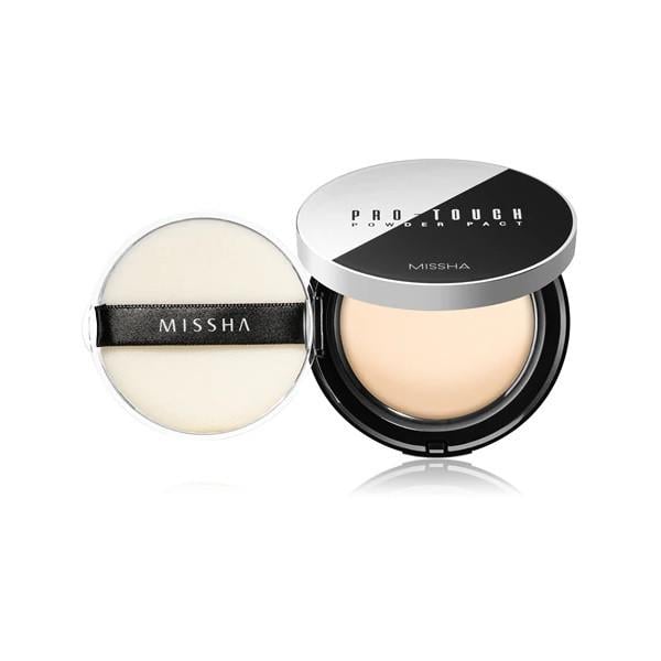 Пудра для лица компактная Missha Pro-Touch Powder Pact SPF 25 PA++ №21 Light Beige 10 г (2899164348)