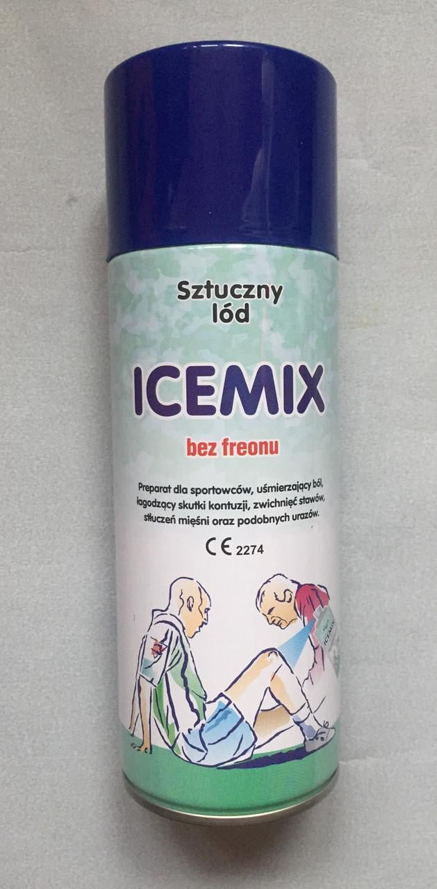 Спрей охлаждающий от травм ICE MIX 400 мл - фото 2