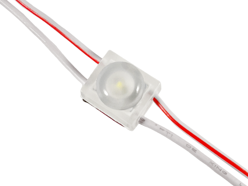 Светодиодный модуль SMD2835 1 LED mini 12В 0.36Вт IP65 холодный белый (5821)