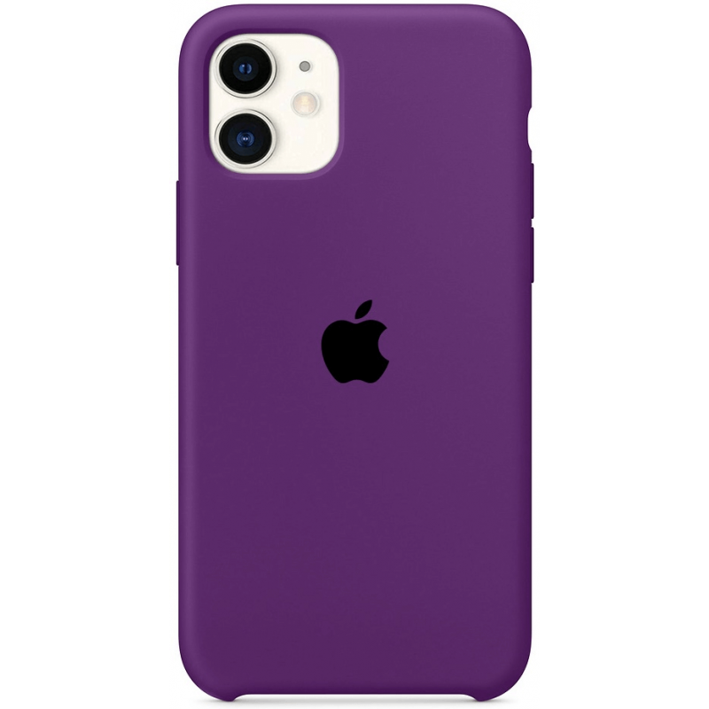 Чехол GoVern Silicone Case Full для Apple iPhone 11 Purple