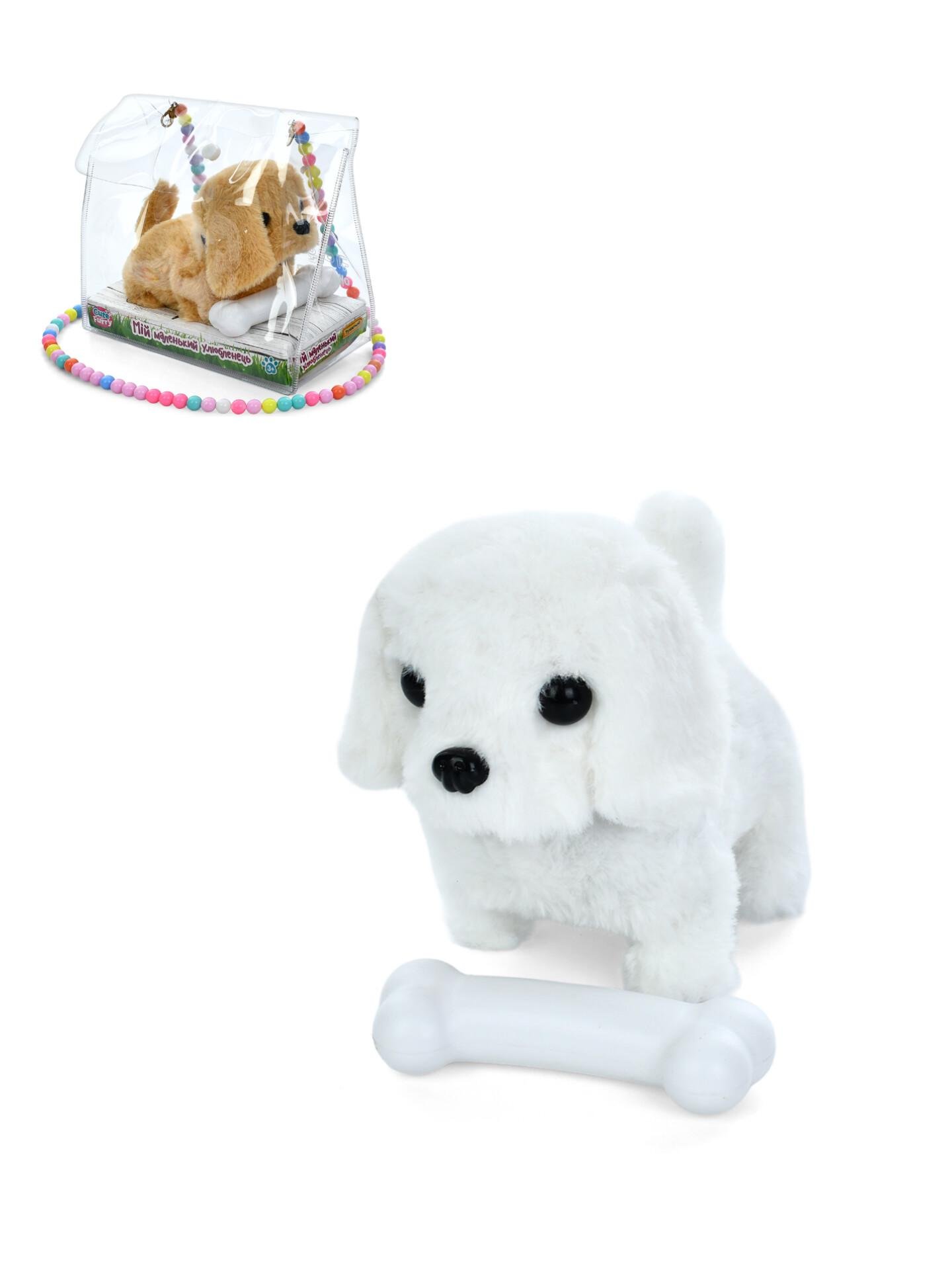 Музыкальная собачка Limo Toy 777-22B Белый (87198)