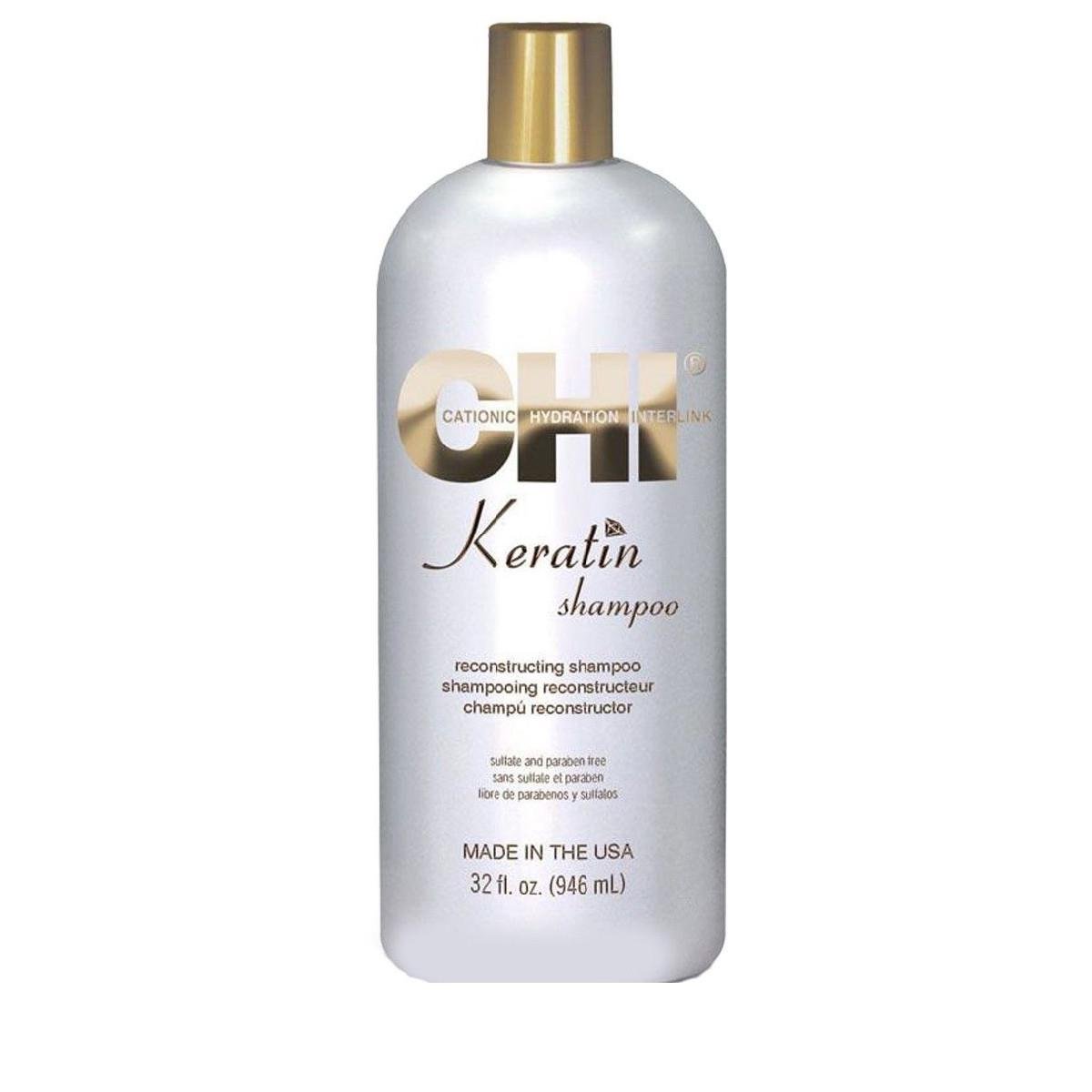 Восстанавливающий кератиновый шампунь CHI Keratin Reconstructing Shampoo 946 мл