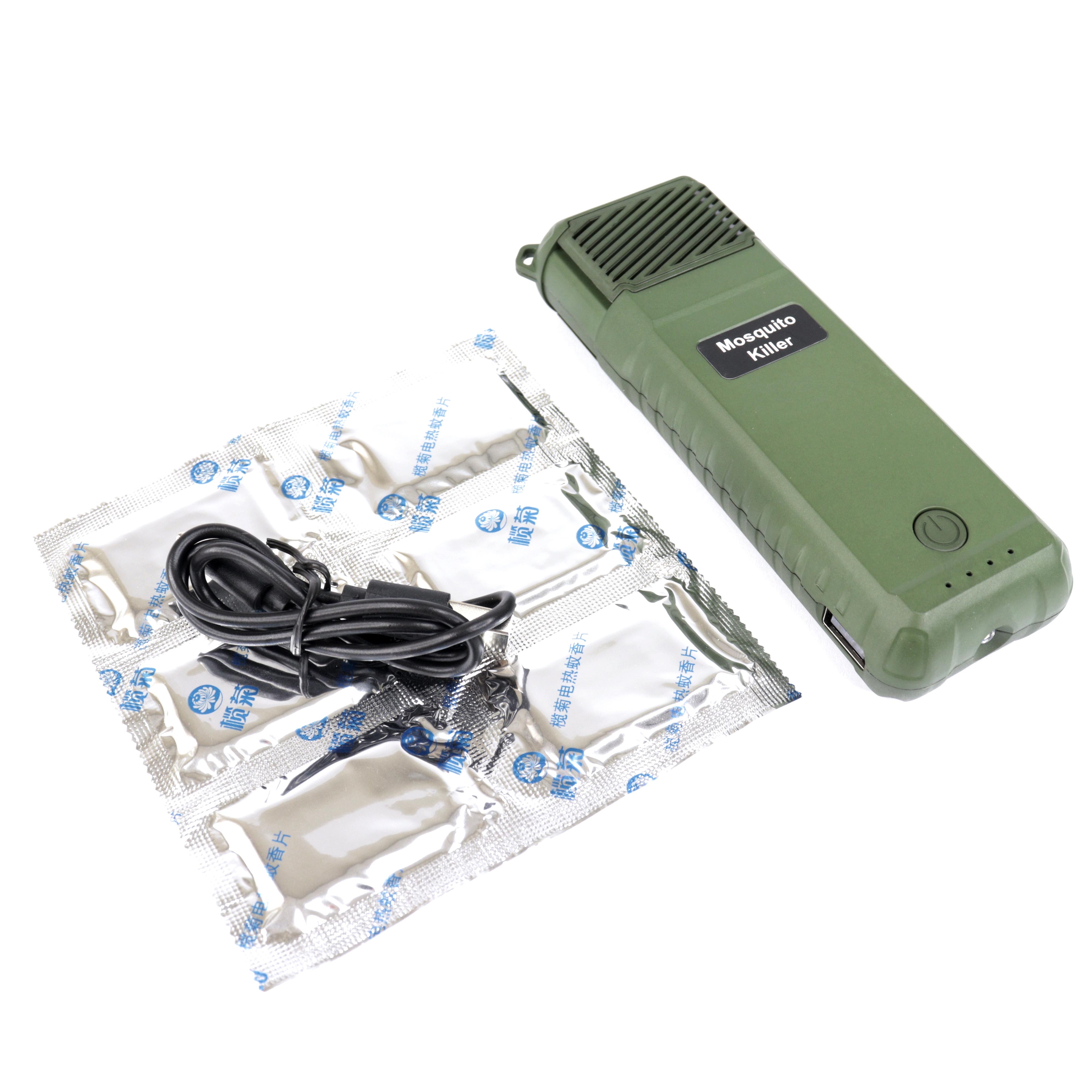 Портативний фумігатор Т08 від комарів з функцією ліхтарика та повербанку та комплект пластин для фумігатора 6 шт. (021851) - фото 4 Портативний фумігатор Т08 від комарів з функцією ліхтарика та повербанку та комплект пластин для фумігатора 6 шт. (021851) - фото 4