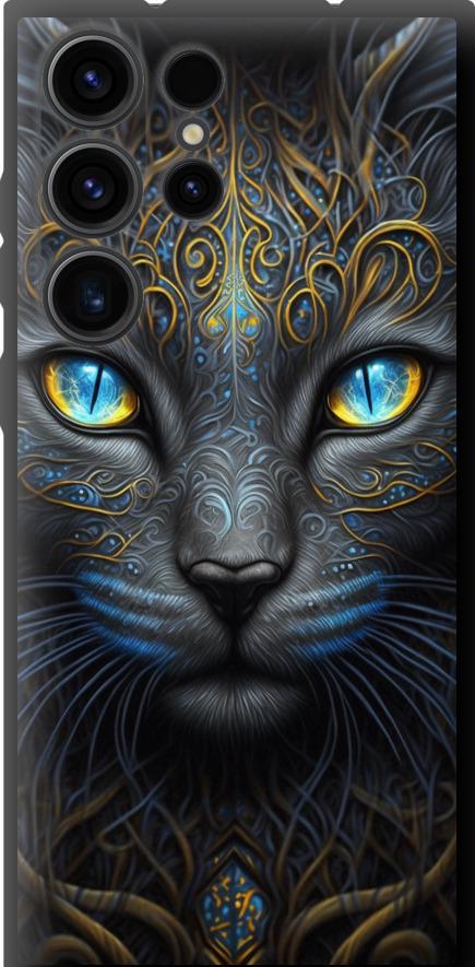 Чехол на Samsung Galaxy S23 Ultra Кошка (5548b-2906-42517)