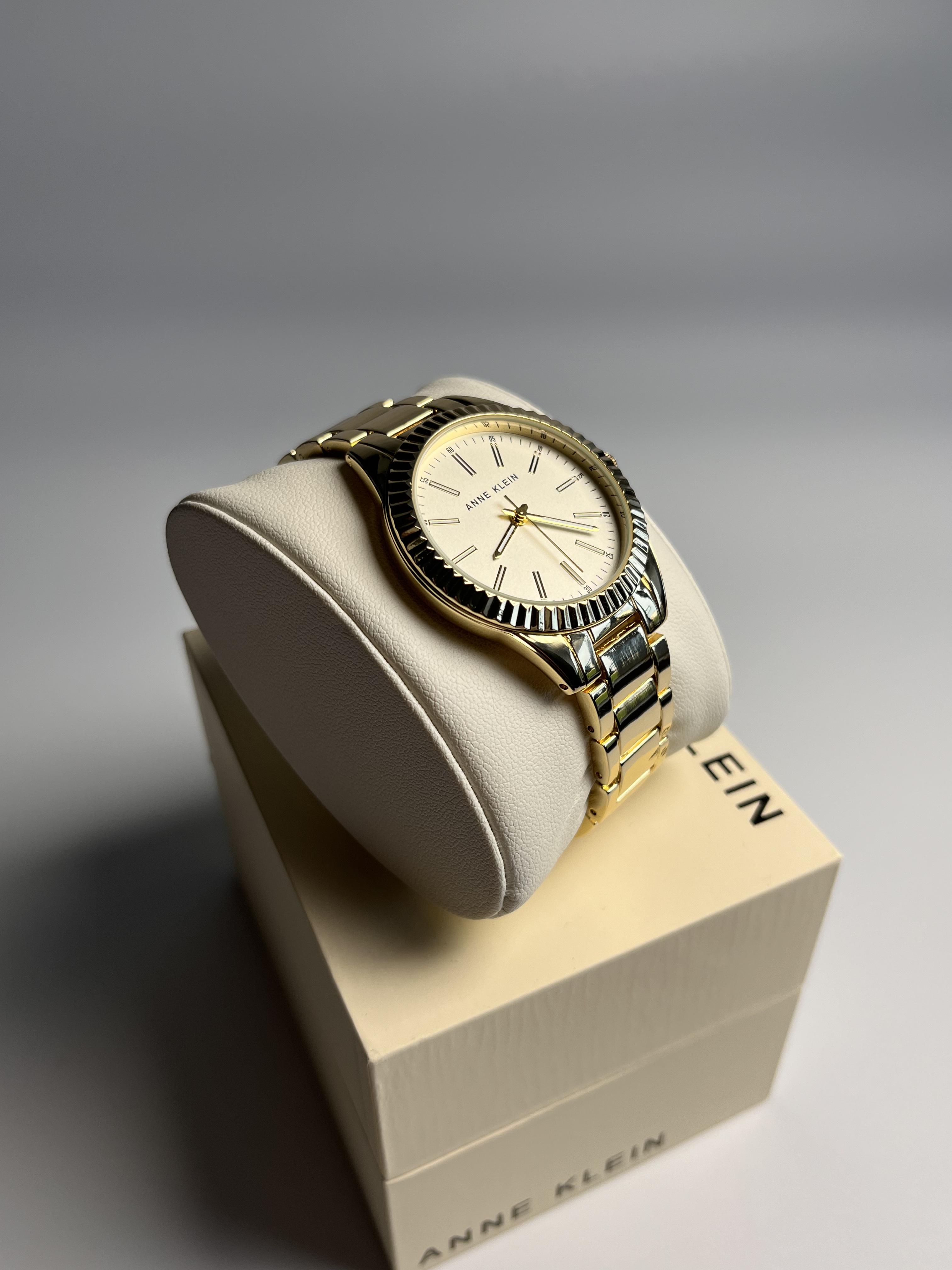 Часы женские Anne Klein AK/4172CHGB Золотой (17517863) - фото 3 Часы женские Anne Klein AK/4172CHGB Золотой (17517863) - фото 3