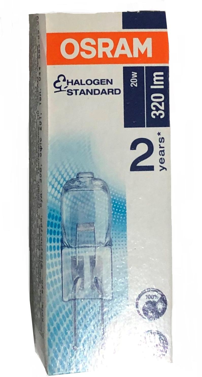 Лампа капсульная галогенная Osram HALOSTAR STANDARD 20W 12V G4 Лампа капсульная галогенная Osram HALOSTAR STANDARD 20W 12V G4