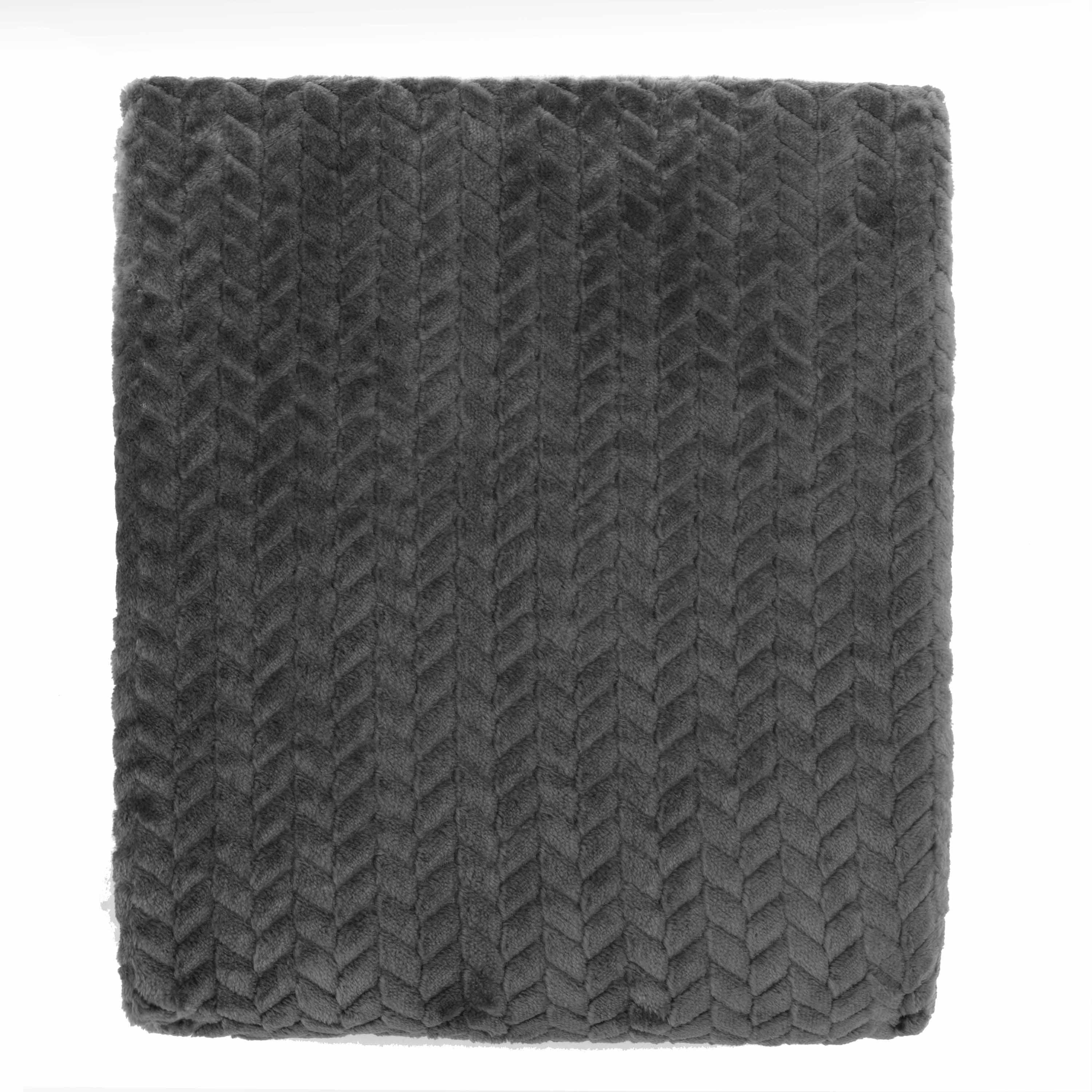 Плед Ardesto Jacquard Braid 160x200 см Сірий (ART0203JB) - фото 2