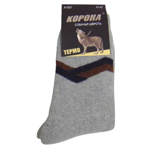 Носки термо собачья шерсть на махре Корона р. 41-47 Серый (2330421496) Носки термо собачья шерсть на махре Корона р. 41-47 Серый (2330421496)